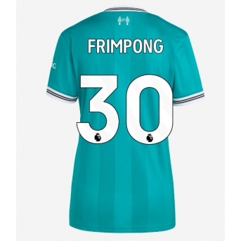 Billige Fotballdrakt Liverpool Jeremie Frimpong #30 Replika Tredjedrakt Dame 2025-26 Kortermet